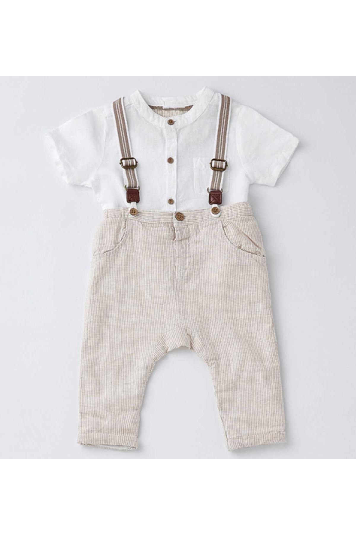 baby boy linen suit