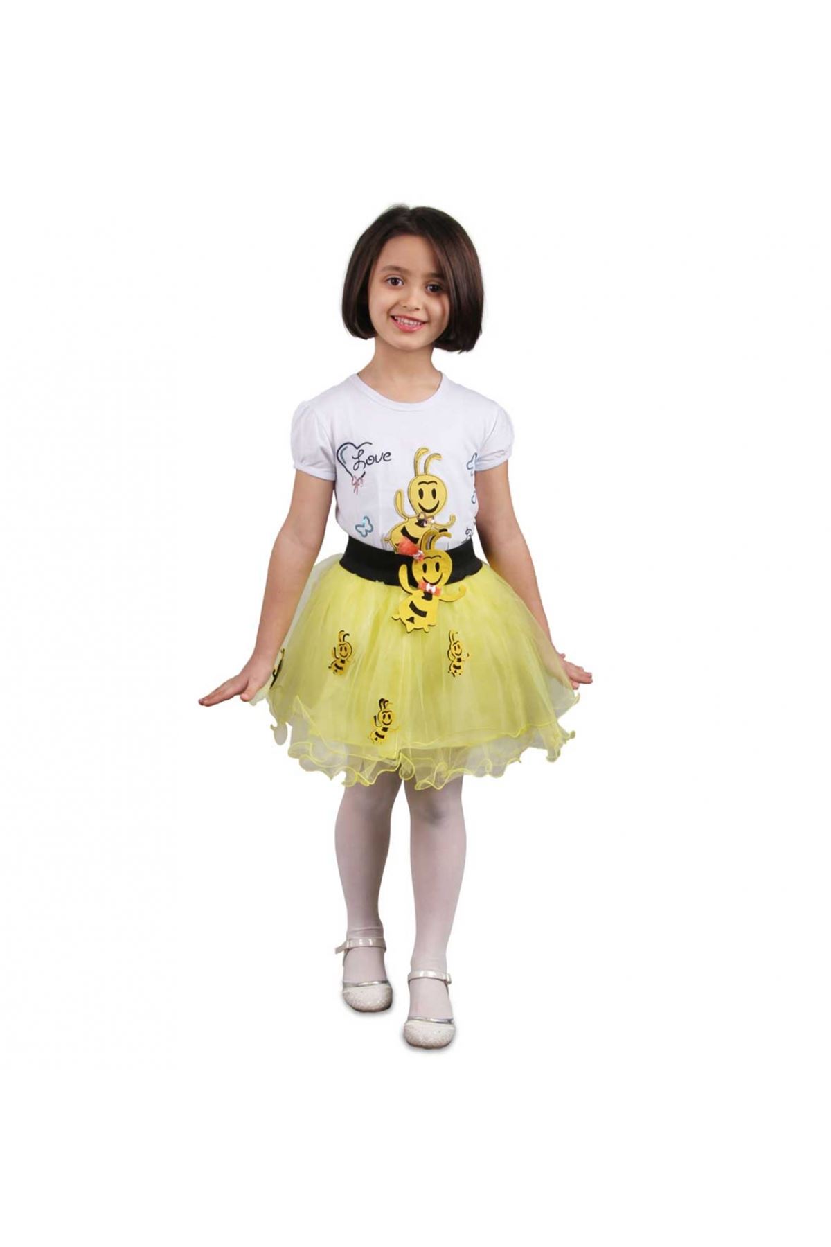 Modakids Çocuk ve Bebek Giyim23 Nisan Kız Çocuk Tütü Etekli 2 li