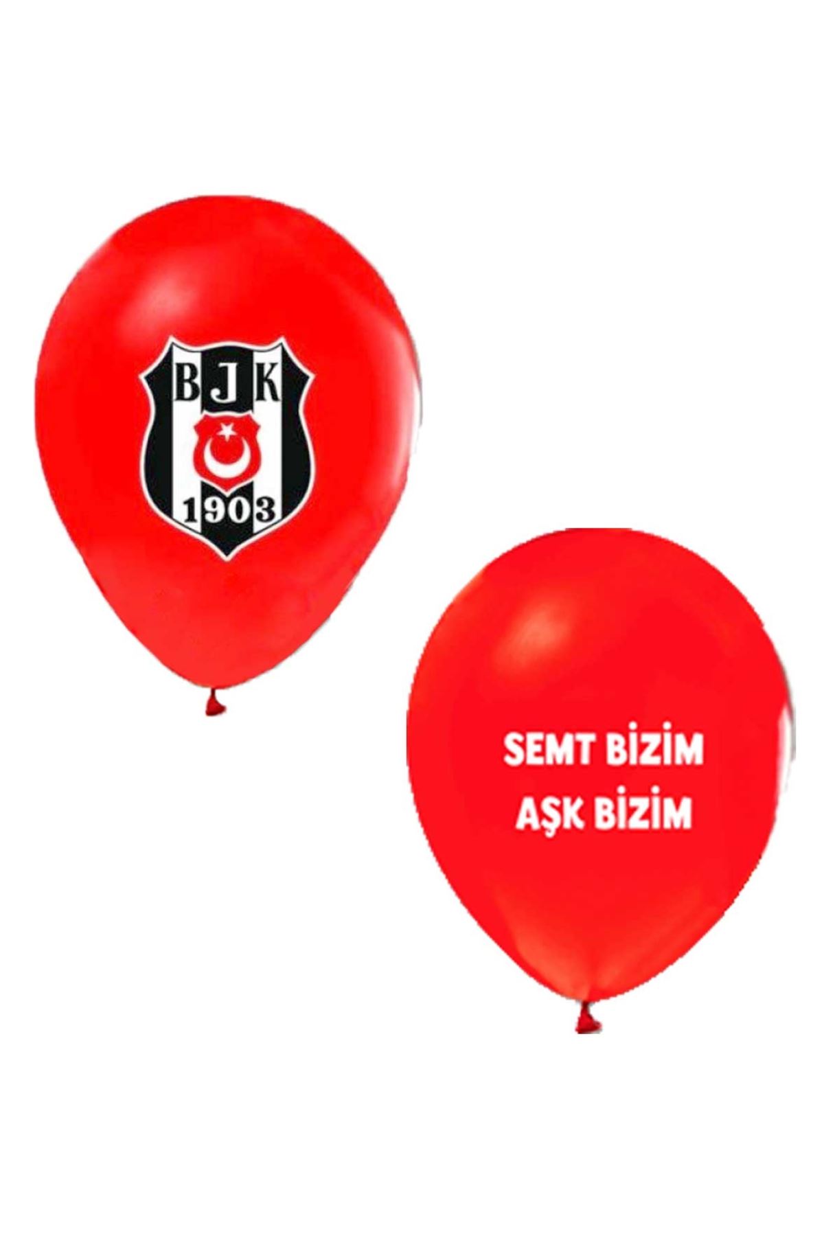 Beşiktaş Lisanslı Kırmızı Balon