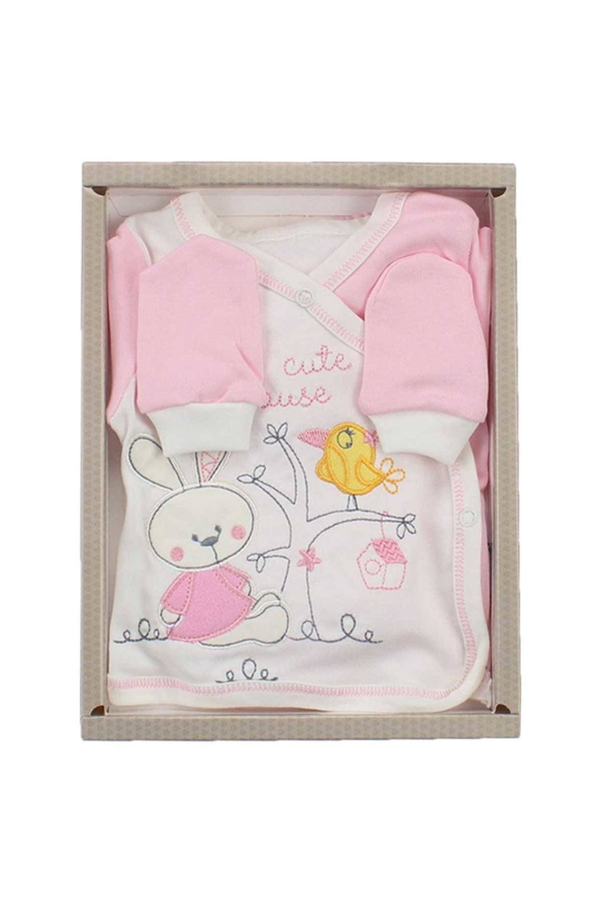 Modakids Çocuk ve Bebek GiyimModakids Kız Bebek 5 li Hastane Çıkışı