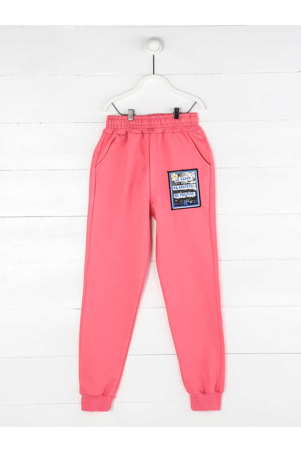 Pink Seasonal Girl Boy Sweatpants
