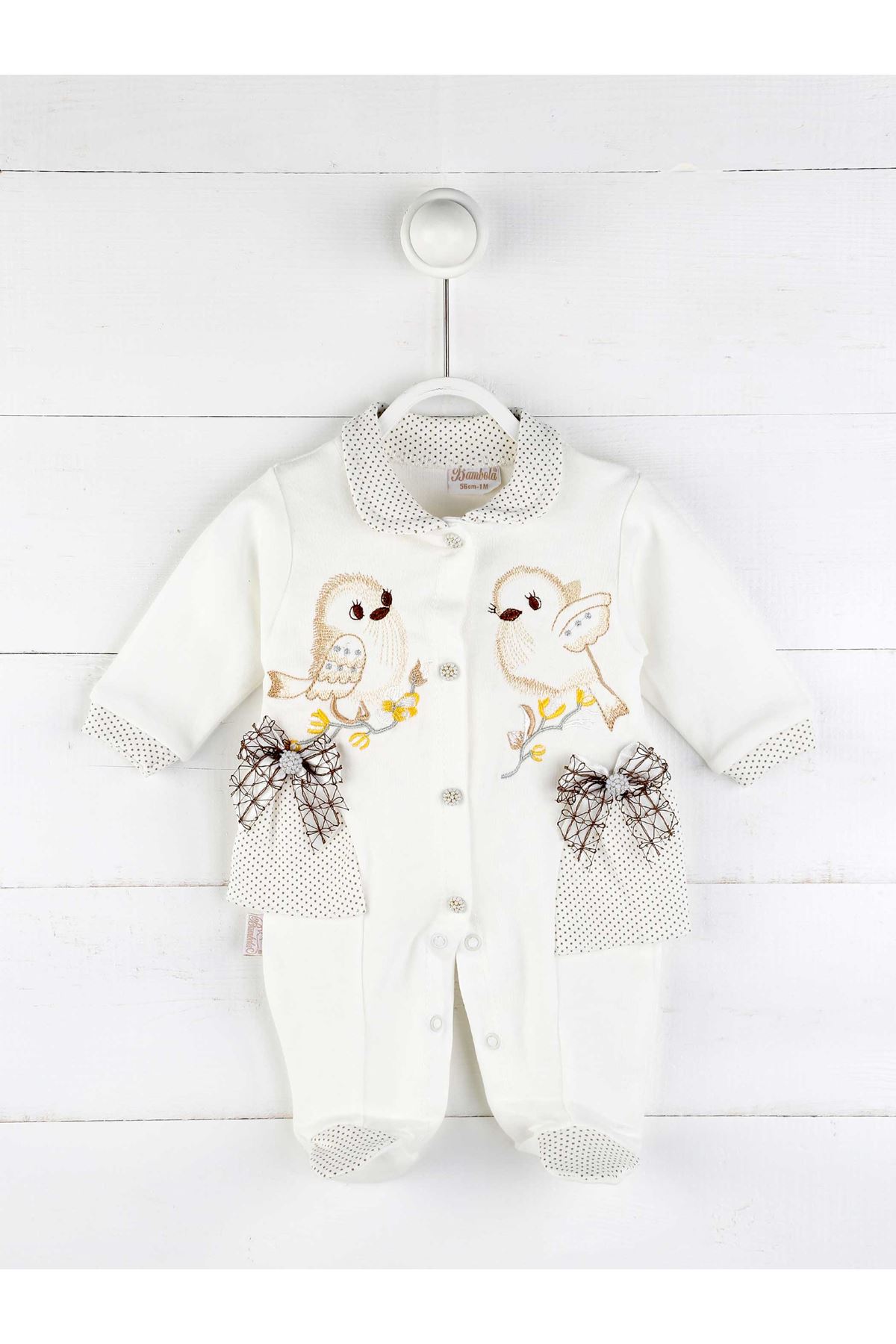 Modakids Çocuk ve Bebek GiyimBeyaz Mevsimlik Kız Bebek