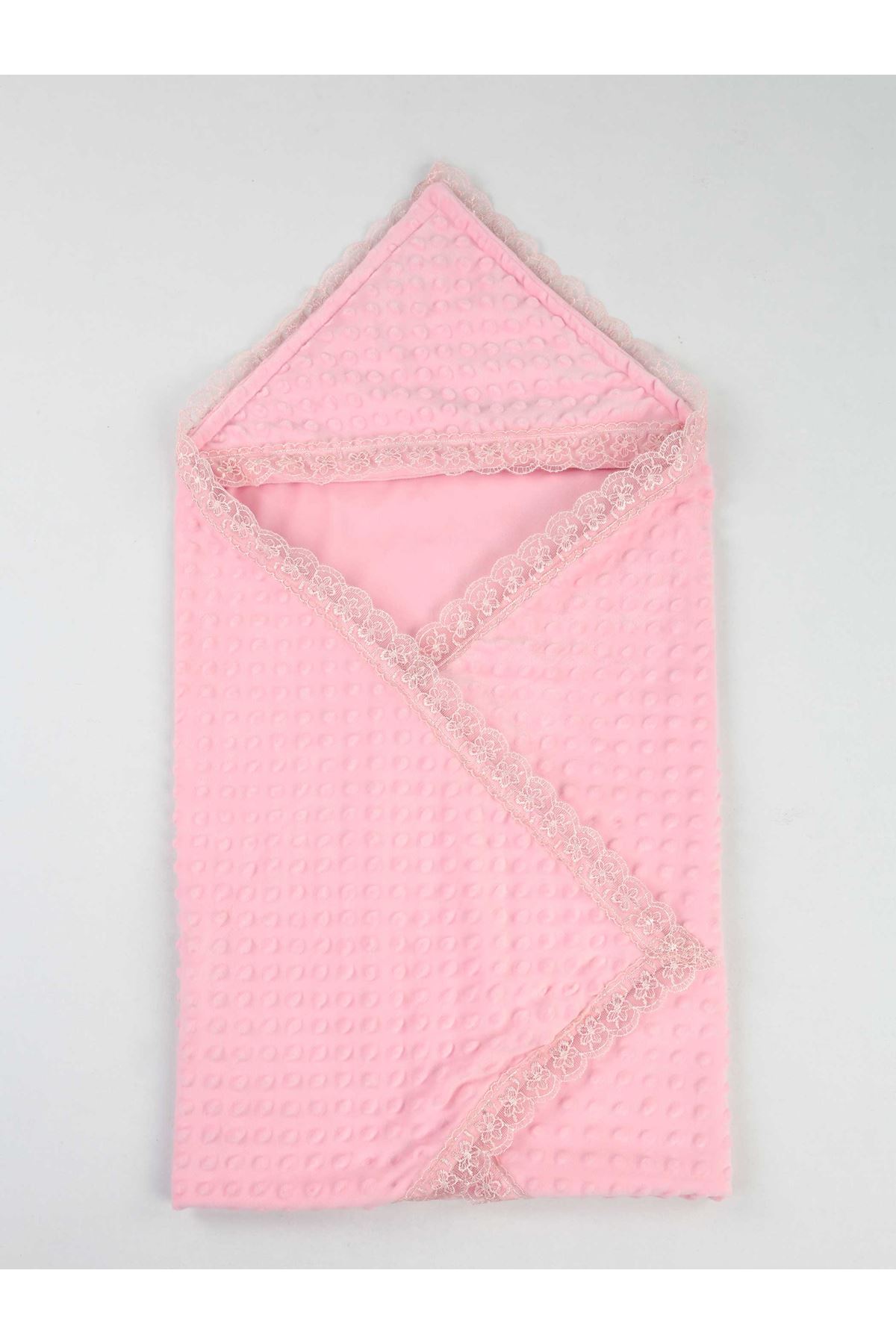 Pink 85 X85 cm Girl Baby Swaddle Blanket