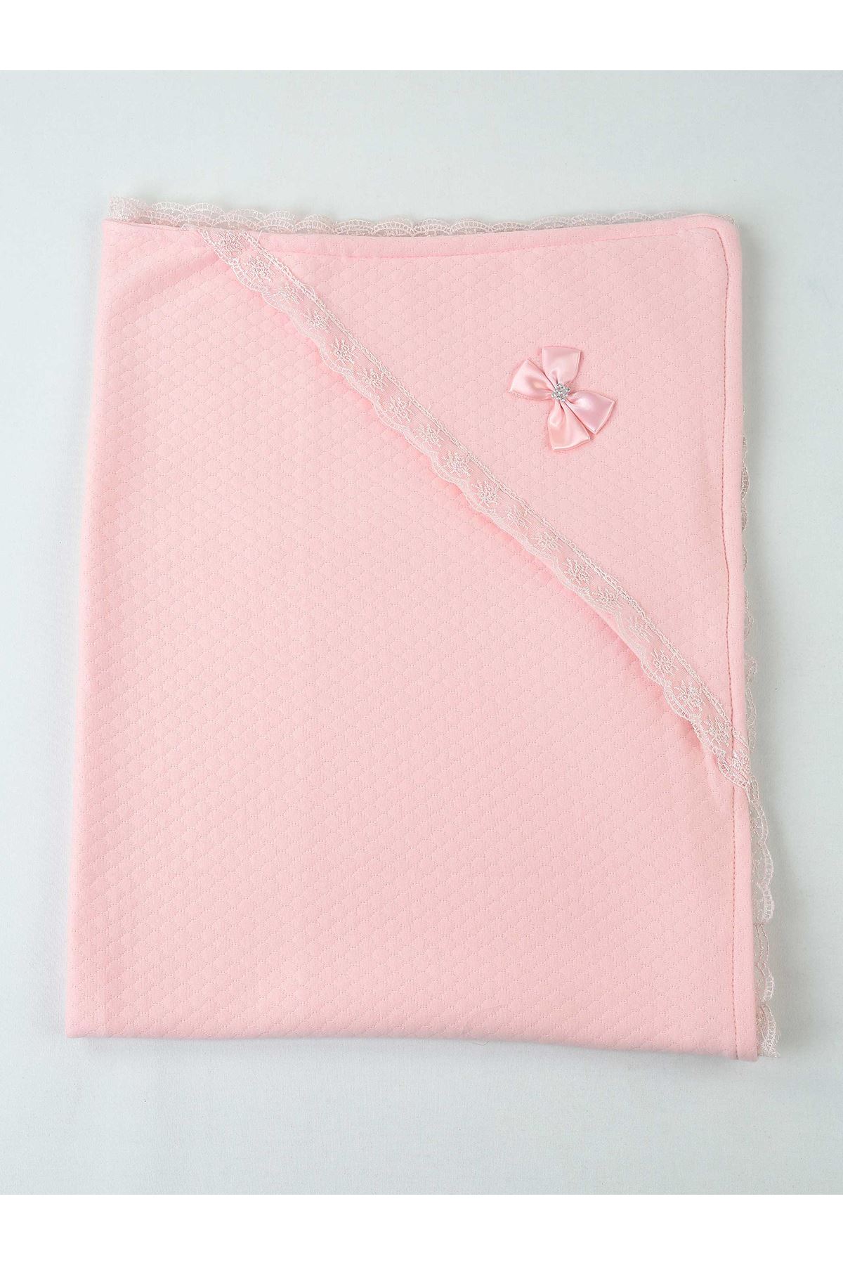 Pink 85 X85 cm Girl Baby Swaddle Blanket