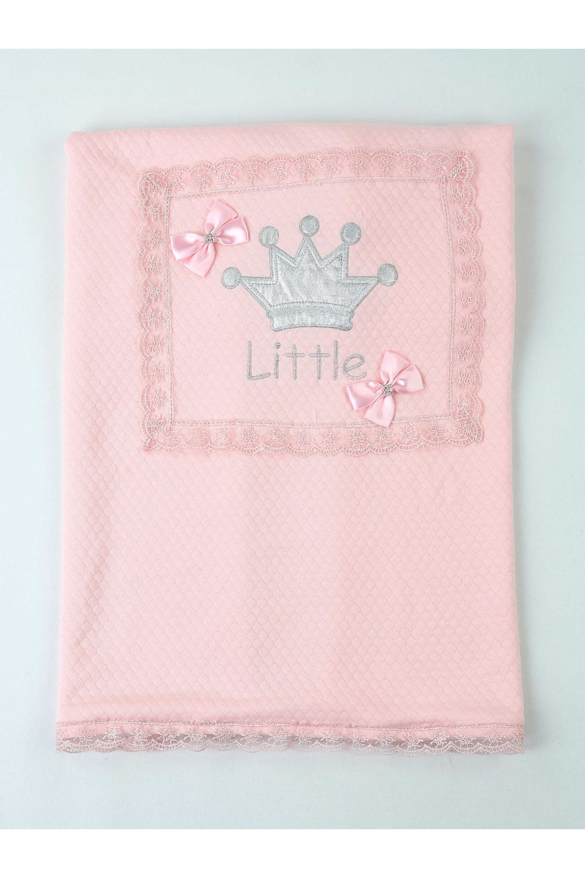 Pink Babies Girl Blanket Swaddle Cotton Girls Baby Stroller Use Sweaty Seasonal Antiallergic Comfortable 85X85 cm Blanket Models