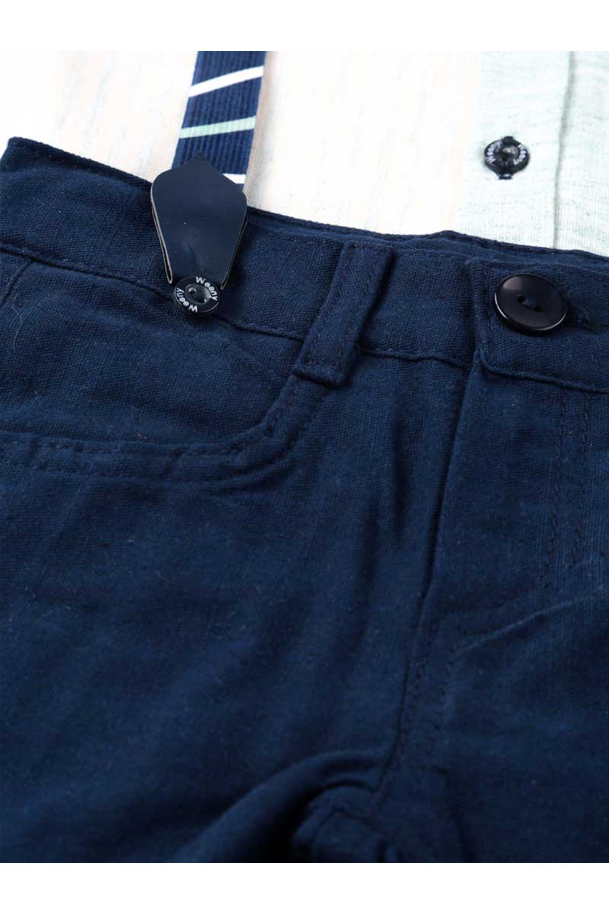 Yeşil Krem Erkek Çocuk 4 lü  Takım