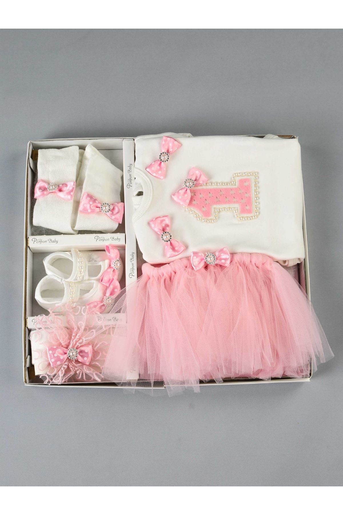 Pink 1 Age Baby Girl Tutu Suit