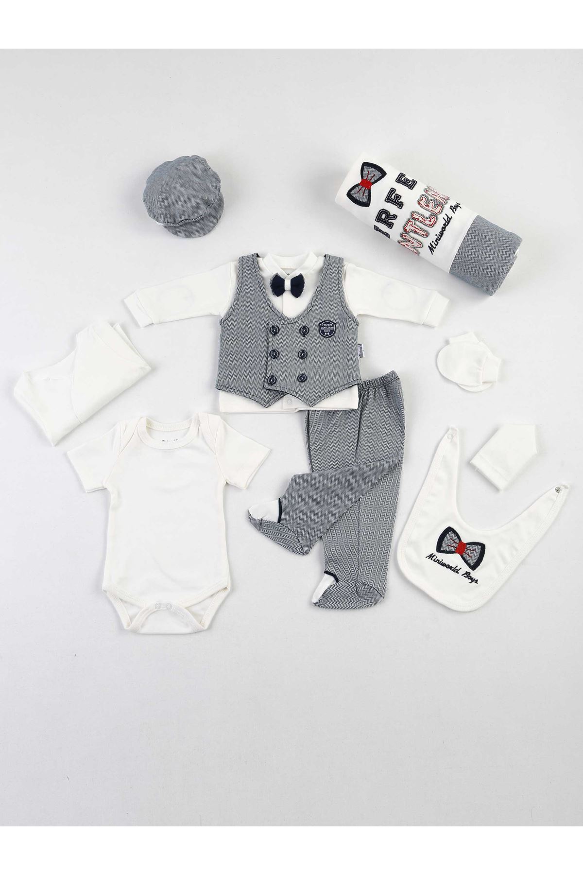 Modakids Çocuk ve Bebek GiyimLacivert Yenidoğan Erkek