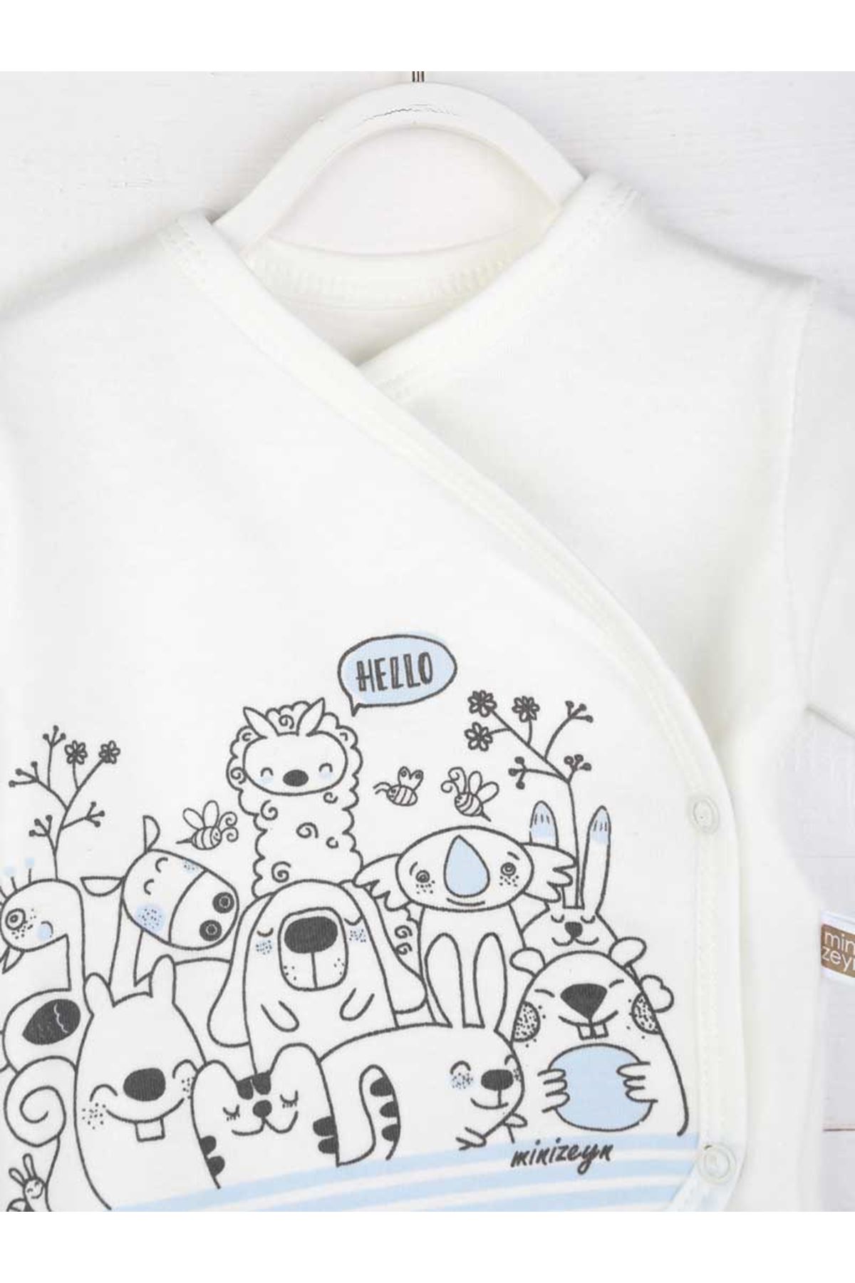 Mavi Yenidoğan Erkek Bebek 5 li Hastane Çıkışı