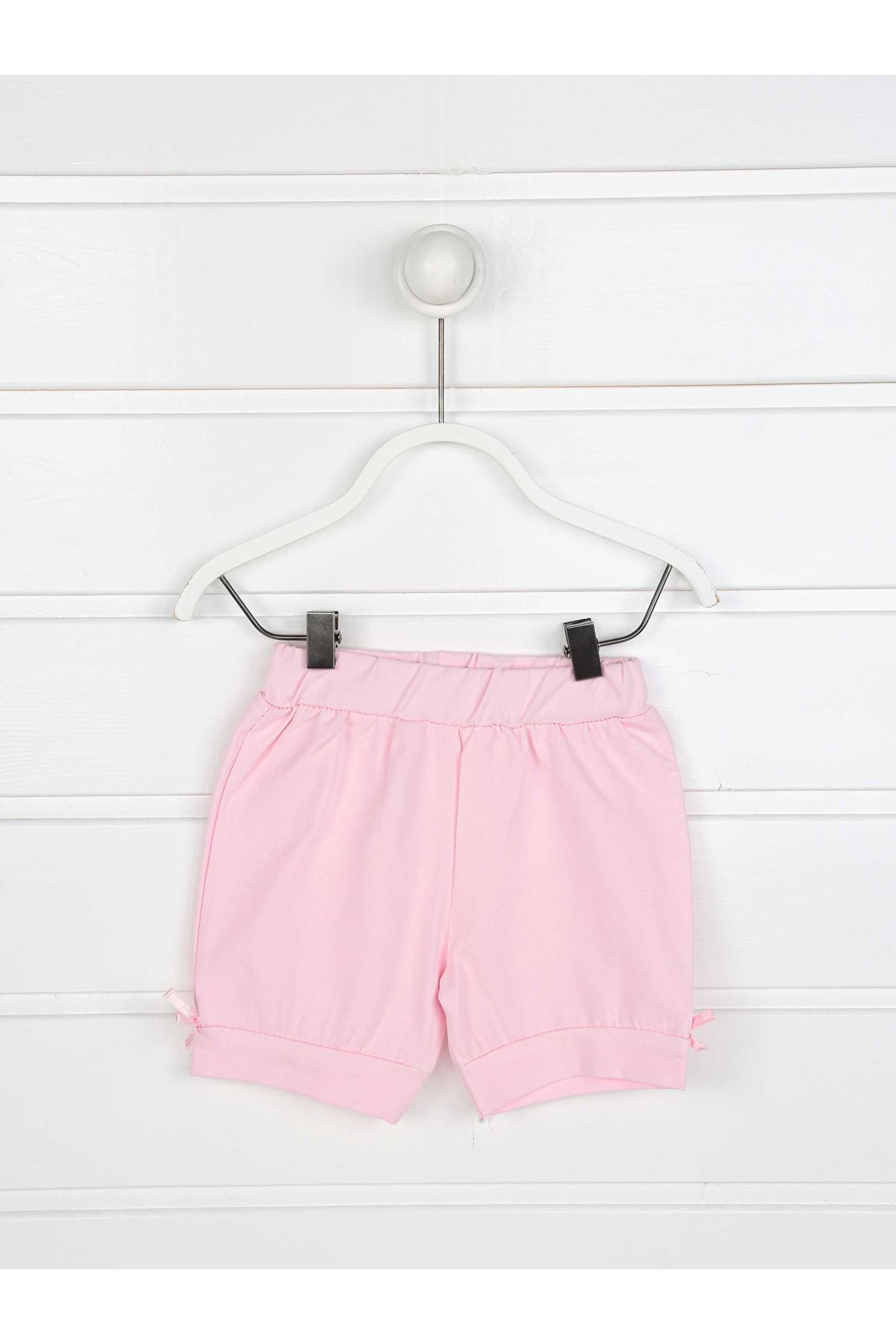 Pink Summer baby girl set bottom tights t-shirt 2 pieces bottom top babies cotton seasonal models