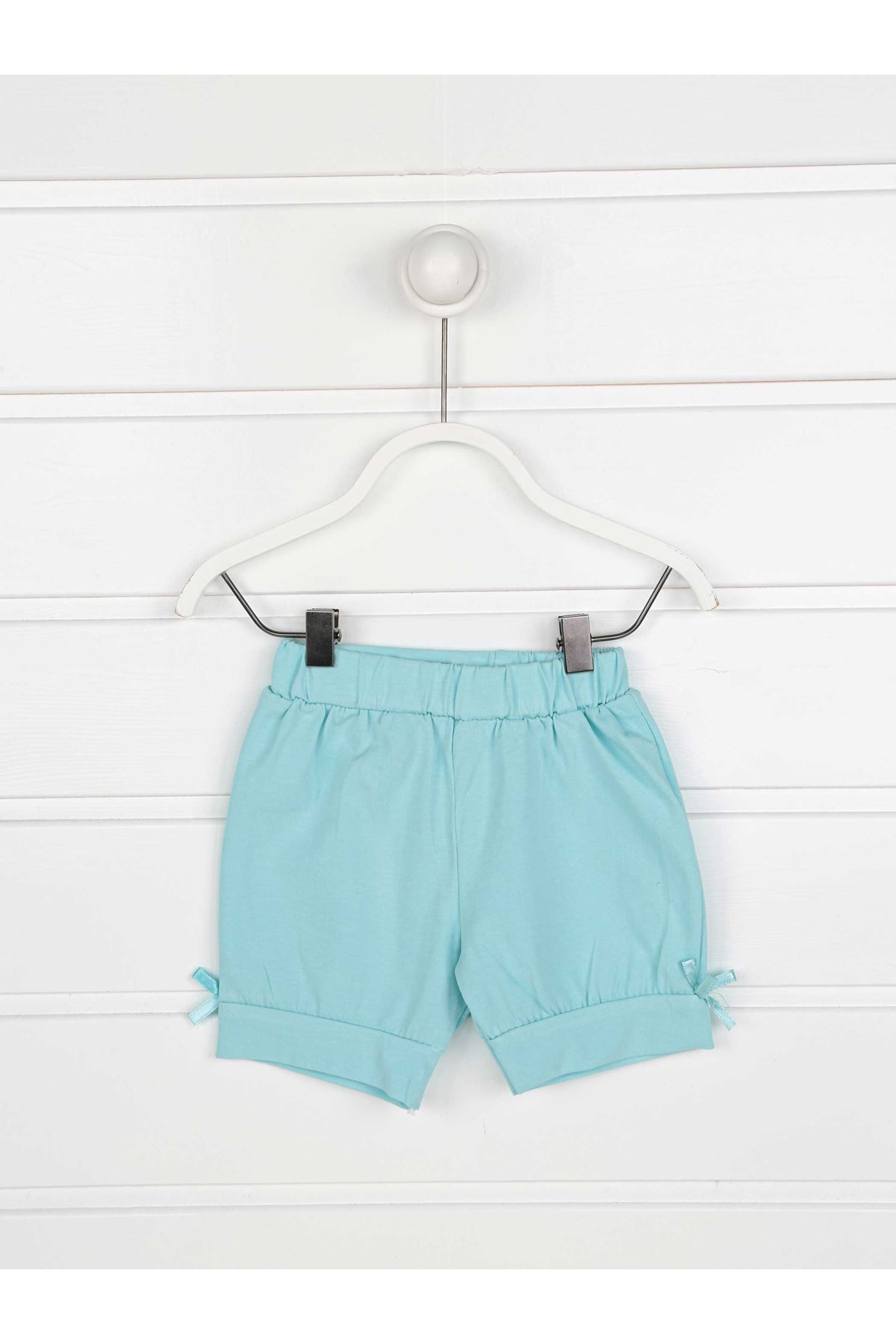 Green Summer baby girl set bottom tights t-shirt 2 pieces bottom top babies cotton seasonal models