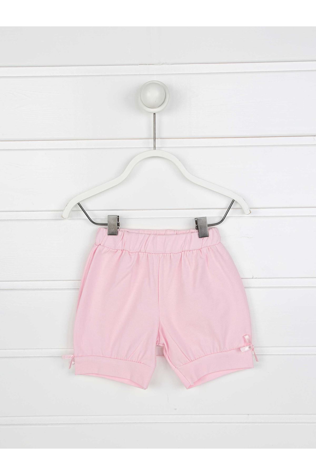 Pink summer baby girl shorts T-shirt 2-piece suit babies models cotton seasonal summer holiday clothes