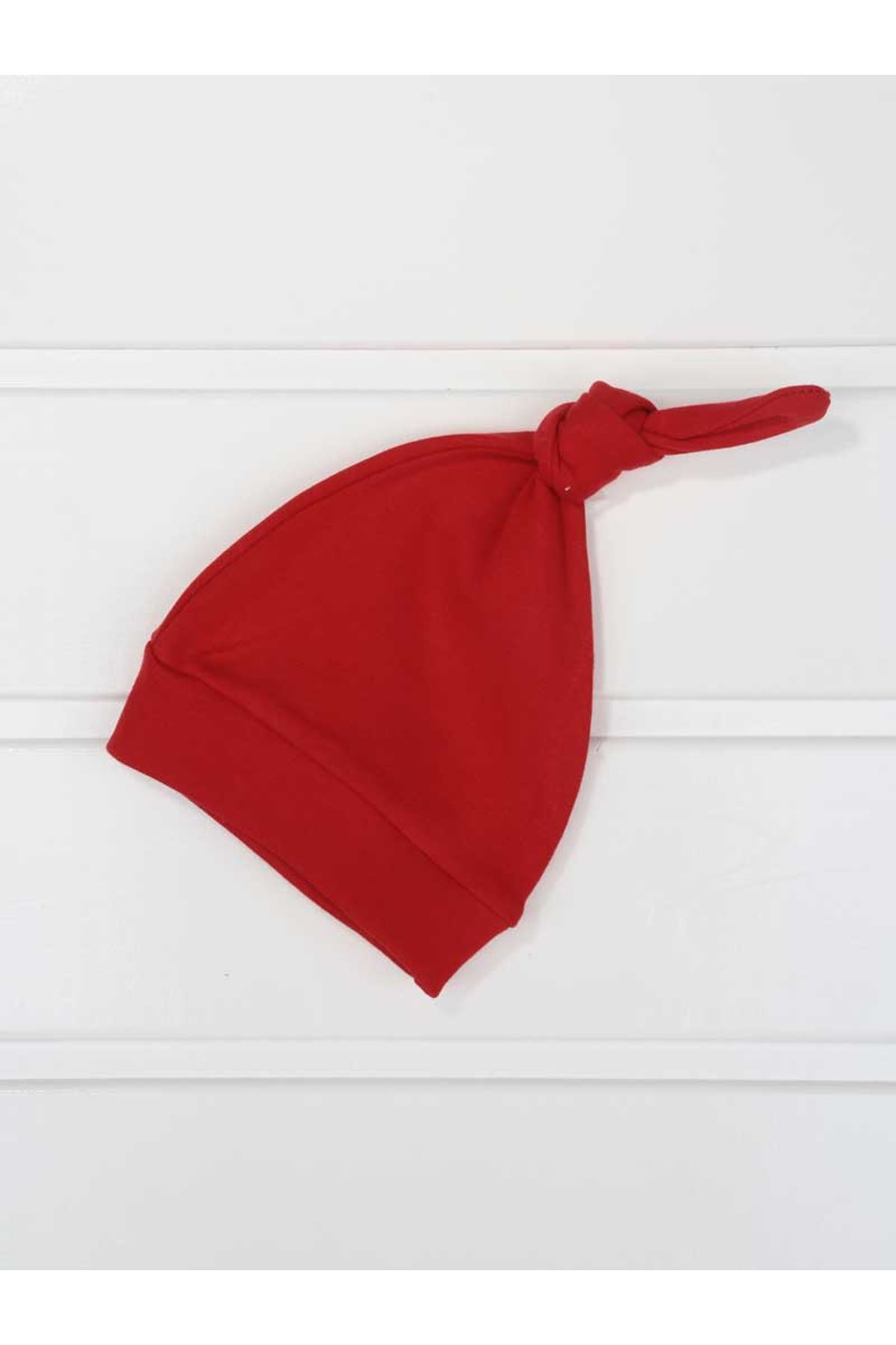 Red Male Baby Hat Jumpsuit