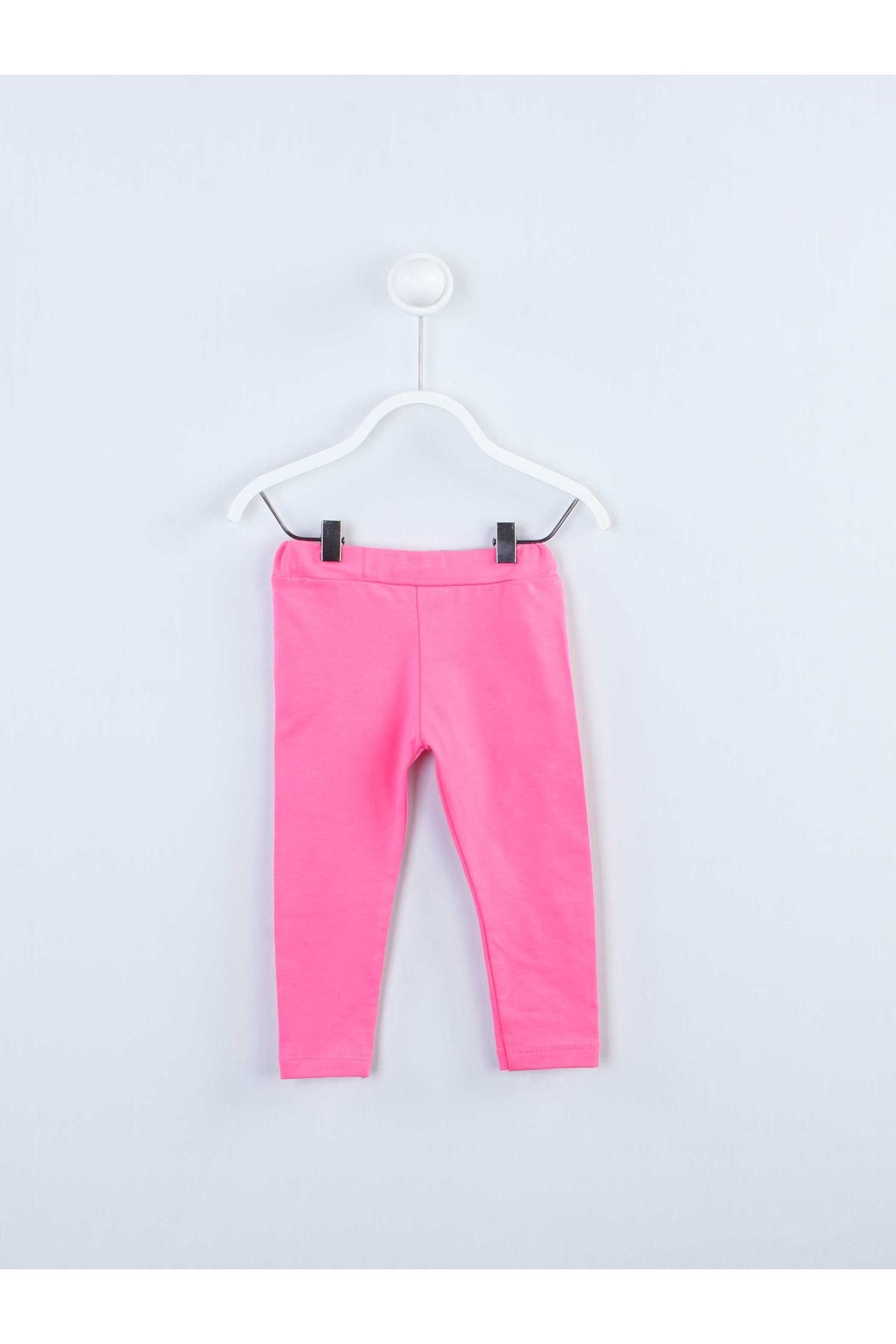 Fuchsia Kids Child girls tights suit top T-shirt tights cotton daily season wear outfit models