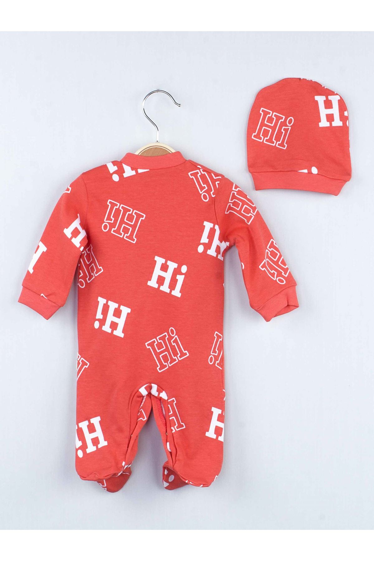 Orange baby boy hat overalls cotton clothing babies models clothing comfortable seasonal