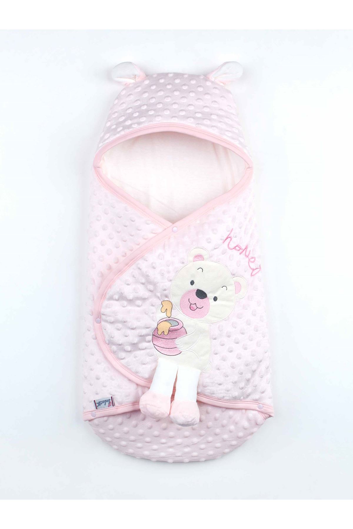 Pink Baby Girl Swaddle Hospital Outlet Newborn Teddy Chickpea Pattern Cotton Soft Baby Stroller Bed Models