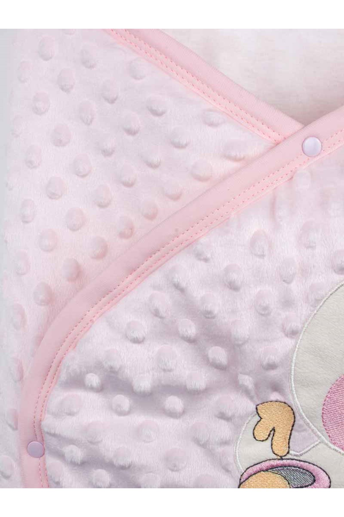 Pink Baby Girl Swaddle Hospital Outlet Newborn Teddy Chickpea Pattern Cotton Soft Baby Stroller Bed Models