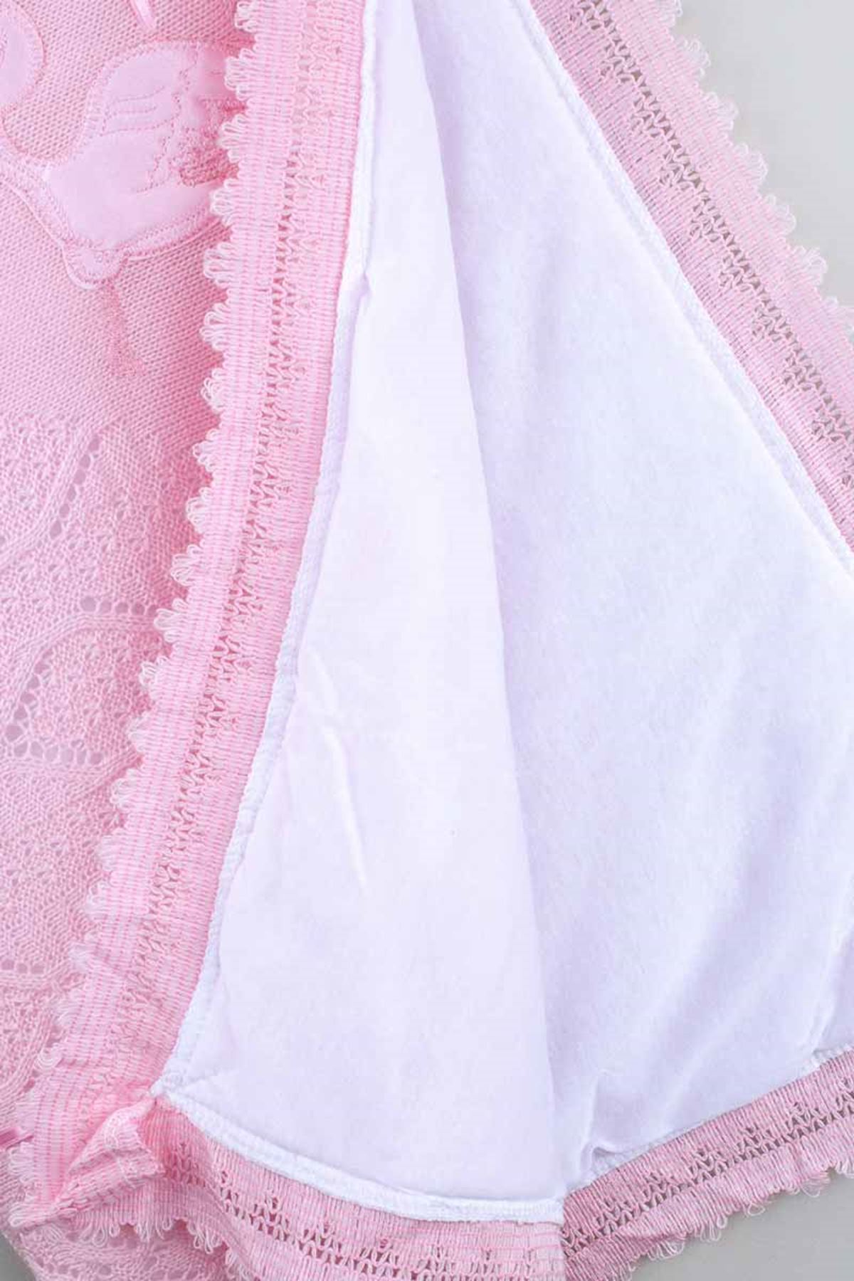 Pink baby girl knitwear knitted blanket 80*80 cm cotton soft comfortable warm daily use babies blanket models