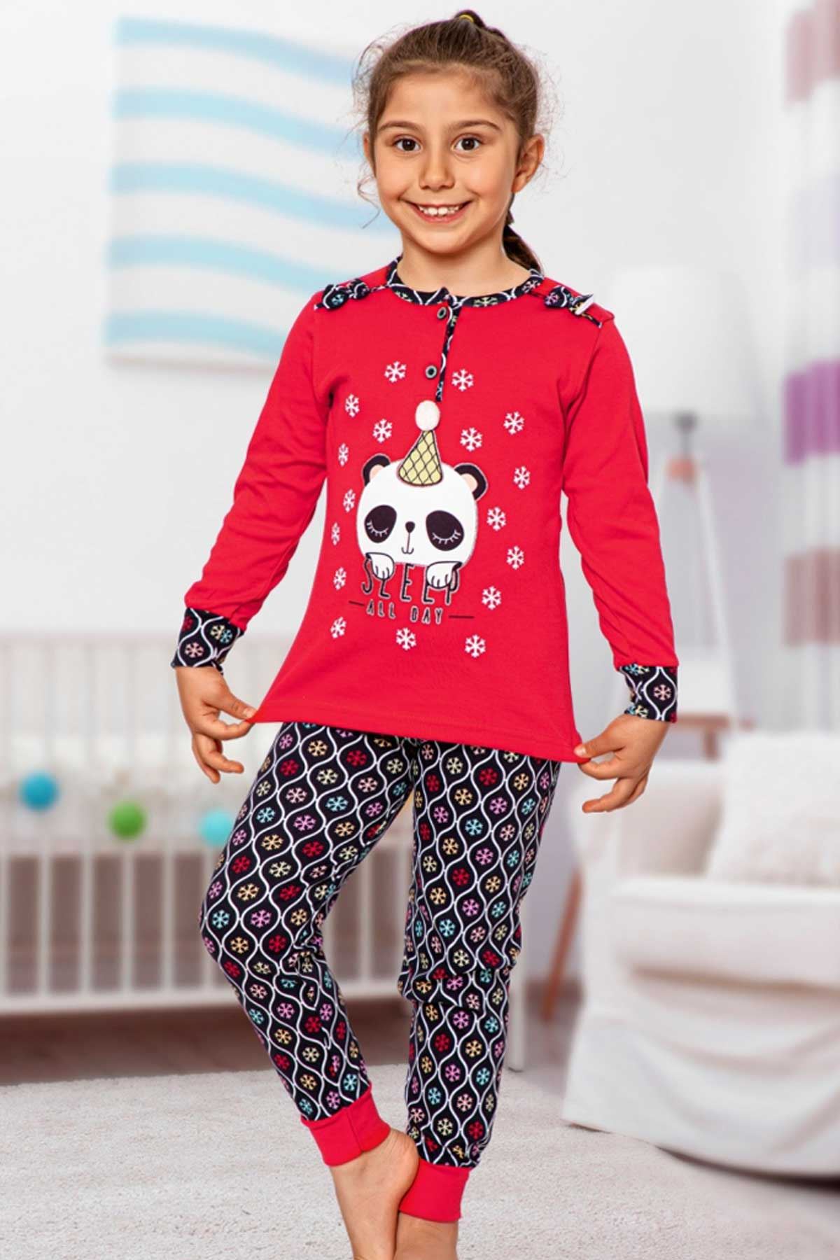 Fuchsia Girls Kids Pajamas set