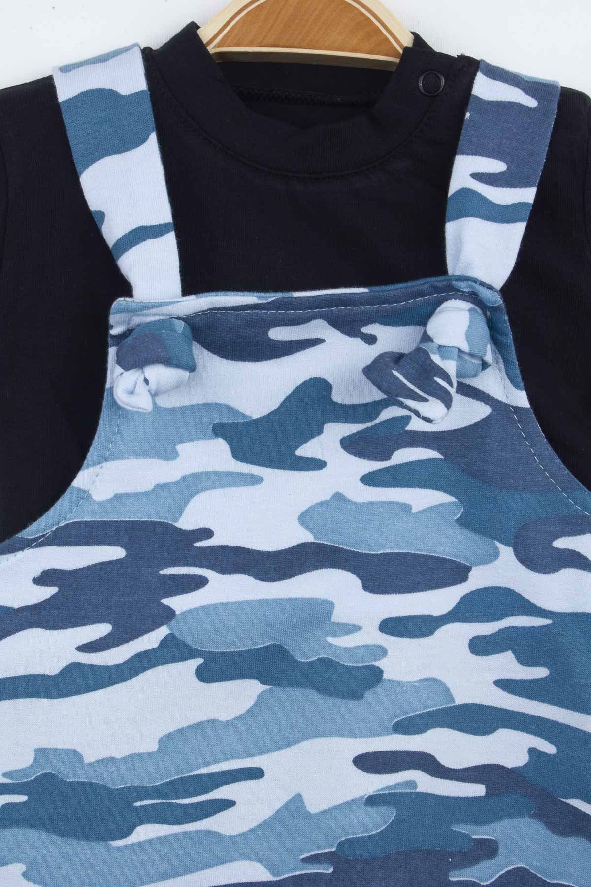 Blue camouflage Baby Boy Rompers Fashion 2021 Summer New Season Style Babies Clothes Outfit Cotton Comfortable Underwear for Boys Baby