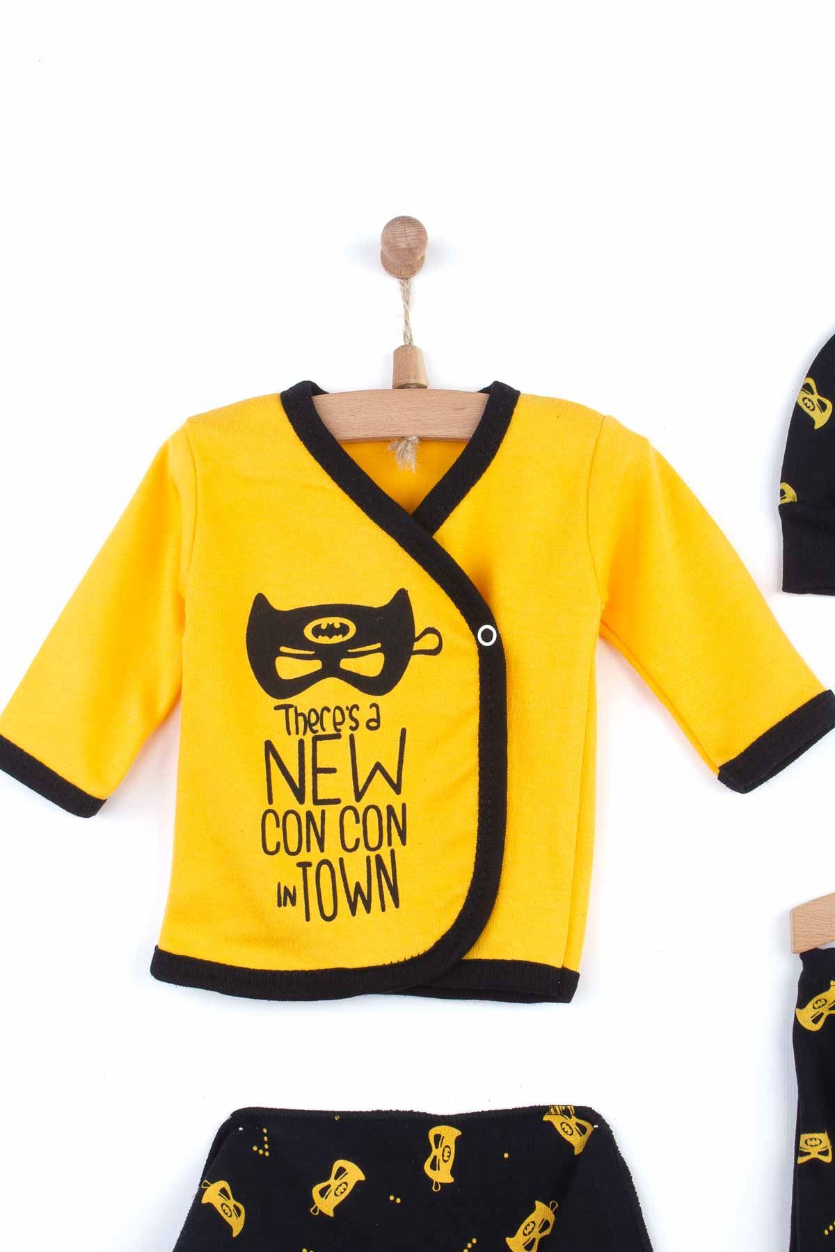 Girls Baby Boy Newborn Clothing 5-Piece set Cotton Fabric Batman Boys Babies Summer Clothes Gift Daily Casual Stylish outfit Mod