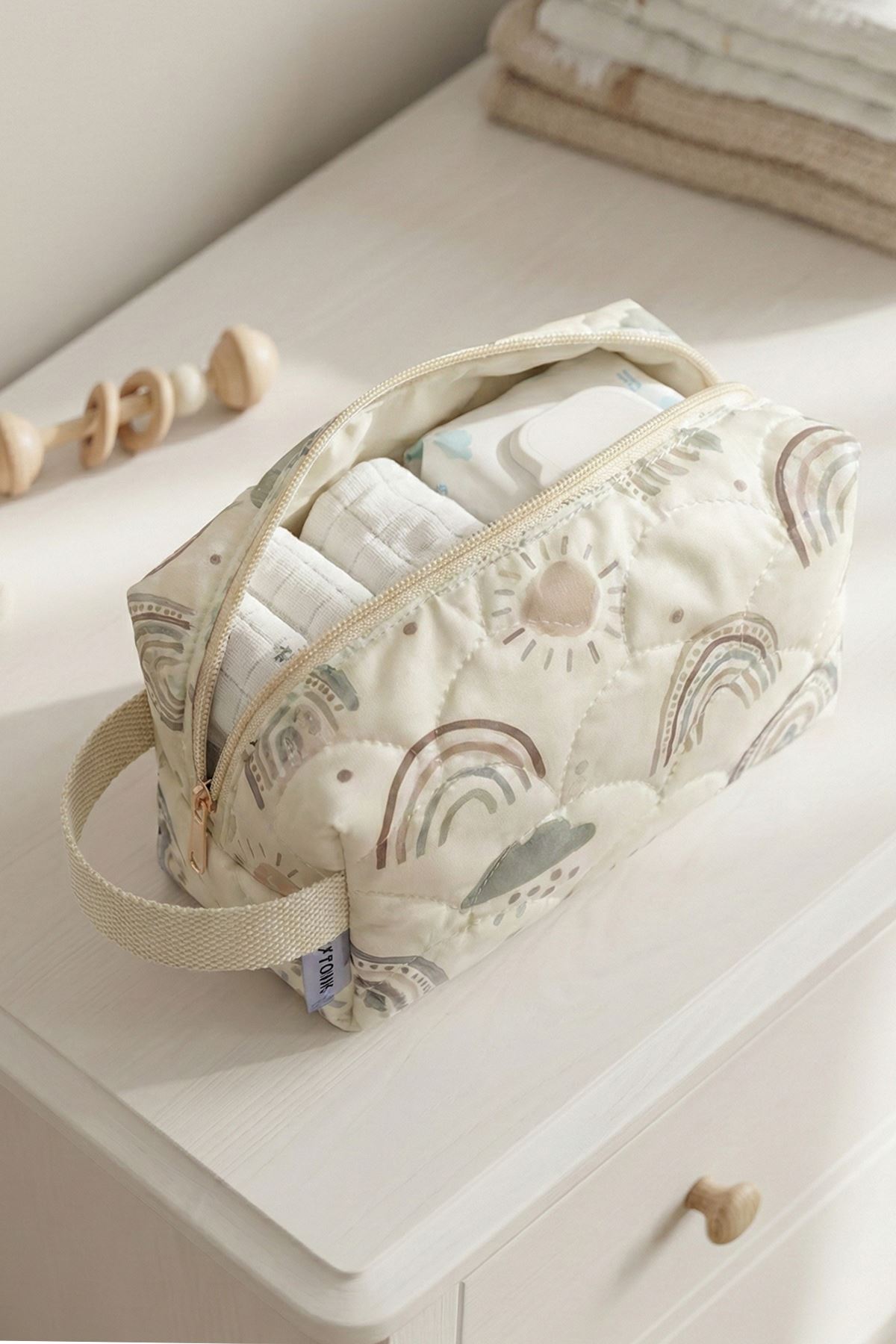 Anne Bebek Kirli Temiz Islak Organizer Çantası