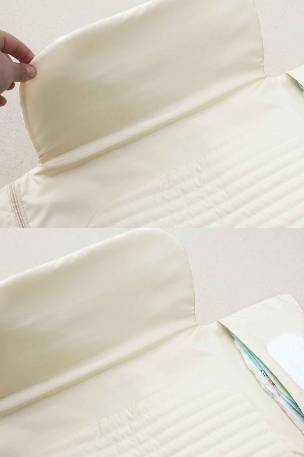 Anne Bebek Bakım Çantası Kapitone Su Geçirmez Bebek Arabası Organizer Düzenleyici Stroller Bag