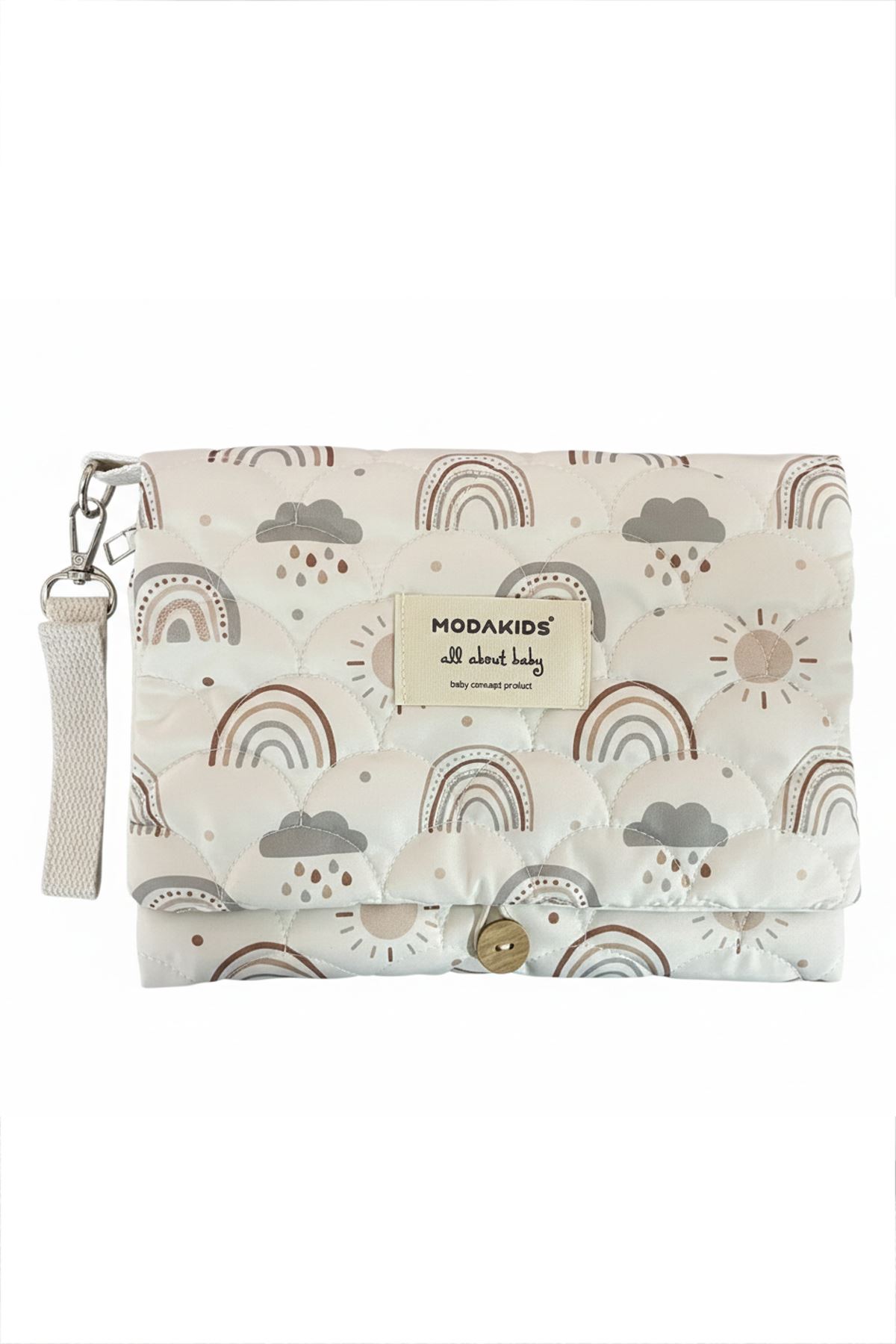 Anne Bebek Bakım Çantası Kapitone Su Geçirmez Bebek Arabası Organizer Düzenleyici Stroller Bag