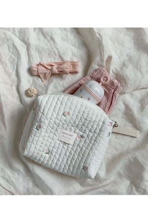 Anne Bebek Bakım Çantası Kapitone Su Geçirmez Bebek Arabası Organizer Düzenleyici Stroller Bag