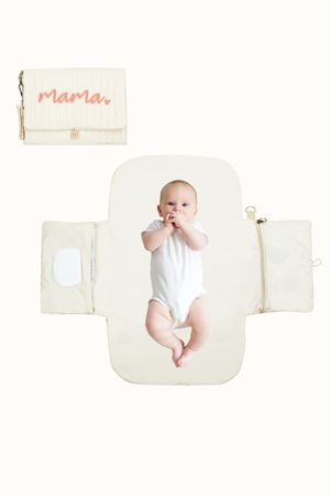 Bebek Alt Açma Minderi Alt değiştirme Pedi Taşınabilir Bakım Çantası Organizer