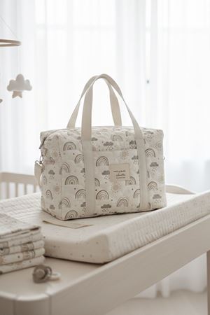 Anne Bebek Bakım Çantası Kapitone Su Geçirmez Bebek Arabası Organizer Düzenleyici Stroller Bag