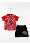 Red Summer Shorts Male Child Suit