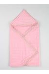 Pink 85 X85 cm Girl Baby Swaddle Blanket