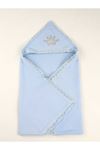 Blue 85 X85 cm Male Baby Swaddle Blanket