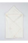 White 85 X85 cm Baby Swaddle Blanket