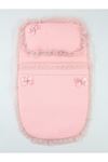 Pink Girl Baby Swaddle Bottom Opening