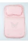 Pink Girl Baby Swaddle Bottom Opening