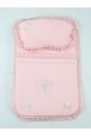 Pink Girl Baby Swaddle Bottom Opening