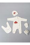 Red Queen Crowned 5 Piece Baby Jumpsuit