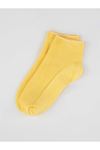 Yellow Bamboo Girl Booties Socks