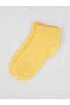 Yellow Bamboo Girl Booties Socks