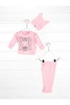 Pink Swaddle Gloved Baby Girl 3 Pcs The Zibin team