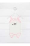 Pink Rope Strap Baby Girl Suit