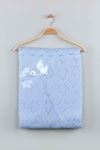 Blue Tricot Knit 80x80 Cm Baby Boy Blanket