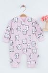 Pink Baby Girl Cat Rompers Babies Clothes Set Outfit Cotton Comfortable Underwear 2021 New Season Girls Salopet Model