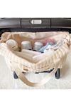 Anne Bebek Bakım Çantası Kapitone Su Geçirmez Bebek Arabası Organizer Düzenleyici Stroller Bag